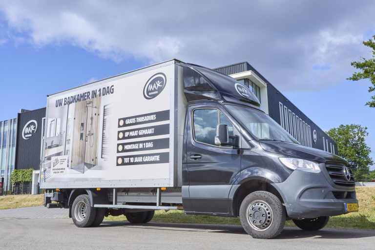Bakwagen MAX Badkamers